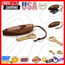 Jaw Harp by P.Potkin in Dark Wooden Case Mouth Harp