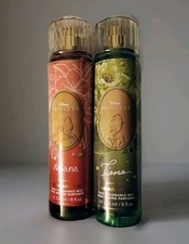 2 Bath  Body Works DISNEY Princess Moana  Tiana Body Mist Spray 8oz Lot Scent