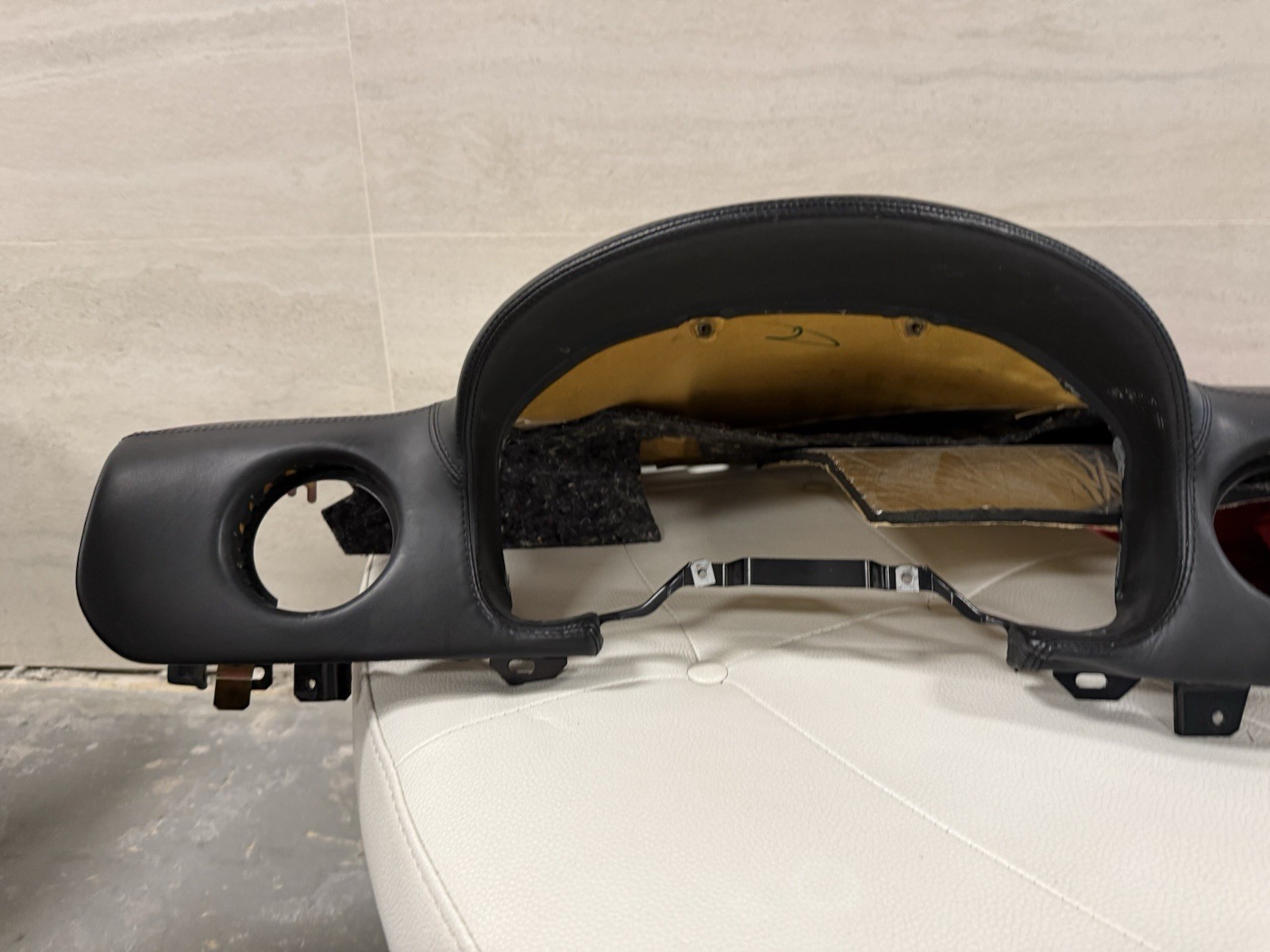 Dashboard Dash Instrument Panel Assembly Black Leather 63331100 Ferrari 360 2004