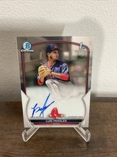 2023 Bowman Chrome - Prospect Autographs Luis Perales #CPA-LP (AU, RC)