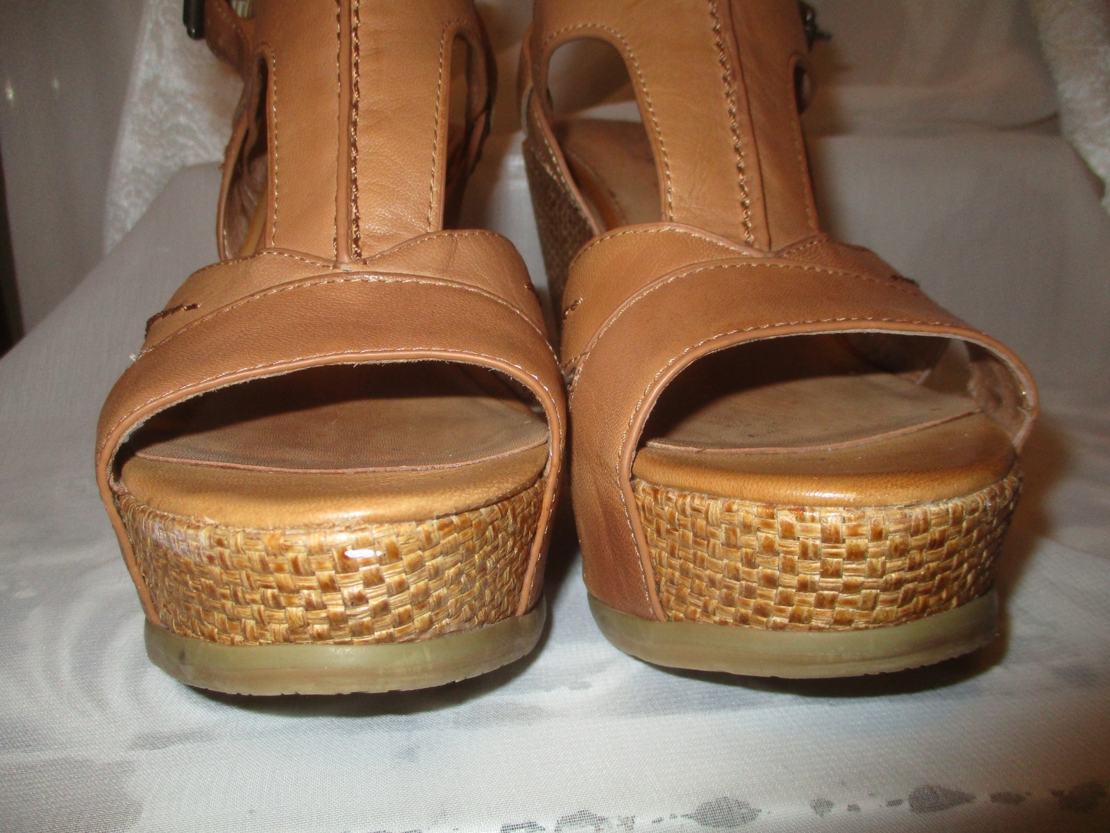 Biala leather platform sandals - image 14