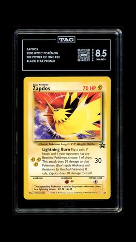 Zapdos graded TAG 8.5 for sale on eBay