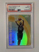 2002 Stadium Club Beam Team Darius Miles PSA 10 POP 1 SP /500 Short Print 🔥🔥