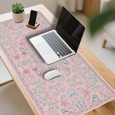 15.7x35.4 inch 2D Flat, Extra Large Gaming Mouse Pad-Non-Slip Rubber Base, Exten