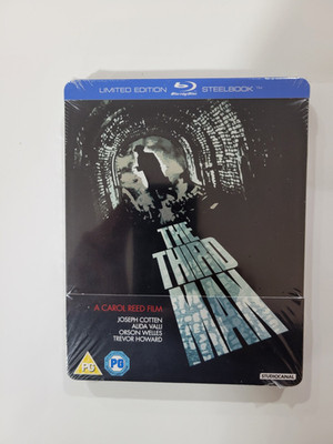 The Third Man Blu-ray Steelbook -  UK Zavvi Exclusive Brand New Sealed REGION B