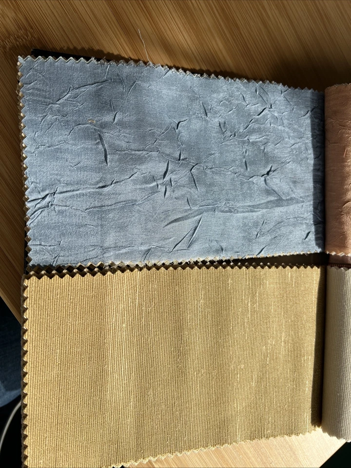 Fabric Sample Book Polyester Alexandra Gates Quilting Crafting Solids Plaids - Image 4 of 4