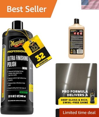 Professional M205 Mirror Glaze Ultra Finishing Polish 32oz - Exceptional Gloss