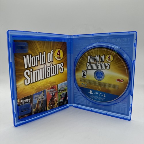 World of Simulators Ultimate Edition (Playstation 4, 2019) Completo - Foto 3 di 3