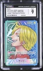 Sanji (Parallel) OP02-026 L Paramount War - ONE PIECE Japanese CGC Mint 9