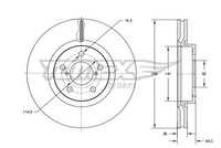 2X Bremsscheibe Ø295Mm Vorne BelüFtet FüR Toyota Corolla Verso 1.8 2.2 TX 73-23