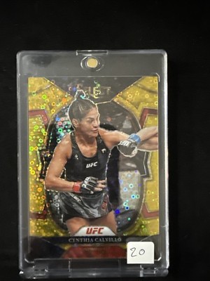 2023 Panini Select Prizm Cynthia Calvillo Gold Disco /10