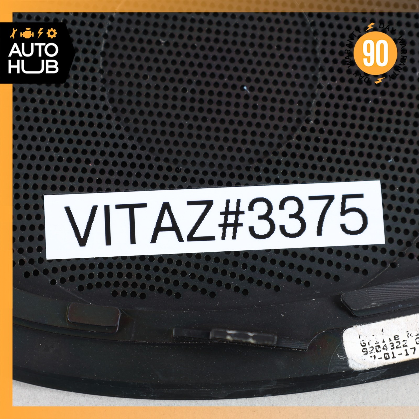 17-23 Aston Martin DB11 Dash Dashboard Speaker Cover Grill HY53C046A26BB OEM