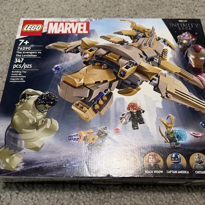 LEGO Marvel 76290 The Avengers vs. The Leviathan Infinity Saga Set New