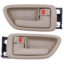 2Pcs Interior Door Handles Driver Passenger Side for 2001-07 Toyota 2 Pieces