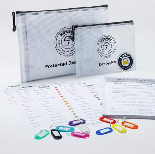 Nokbok Lite Organizer per Documenti Importanti e Sistema Chiavi per il prossimo Kin!