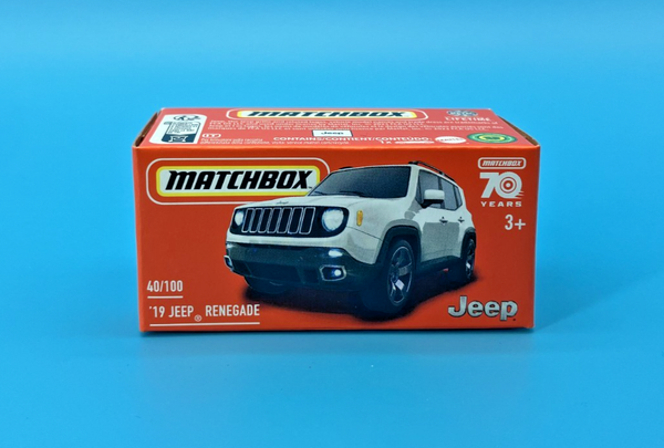 Matchbox Power Grabs 2023 - '16 Jeep Renegade - 40/100 - MB1199 HLF23-image