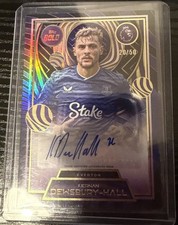 TOPPS gold 2025/2026 Kieran Dewsburry-hall AUTOGRAPHED 20/50