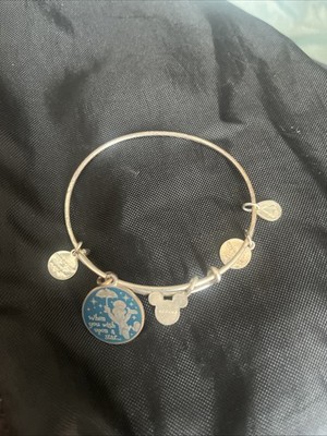 Alex and Ani Disney Bracelet Jiminy cricket When You Wish Upon a Star Silver