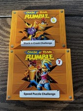 2023 McDONALD'S Crash Bandicoot Crash Team Rumble Game 6 And 7 NEW