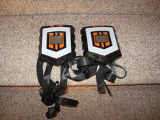 LOT 2 Squad Hero Rechargeable Laser Tag Vest Chest Sensor LCD WORKS PERFECT