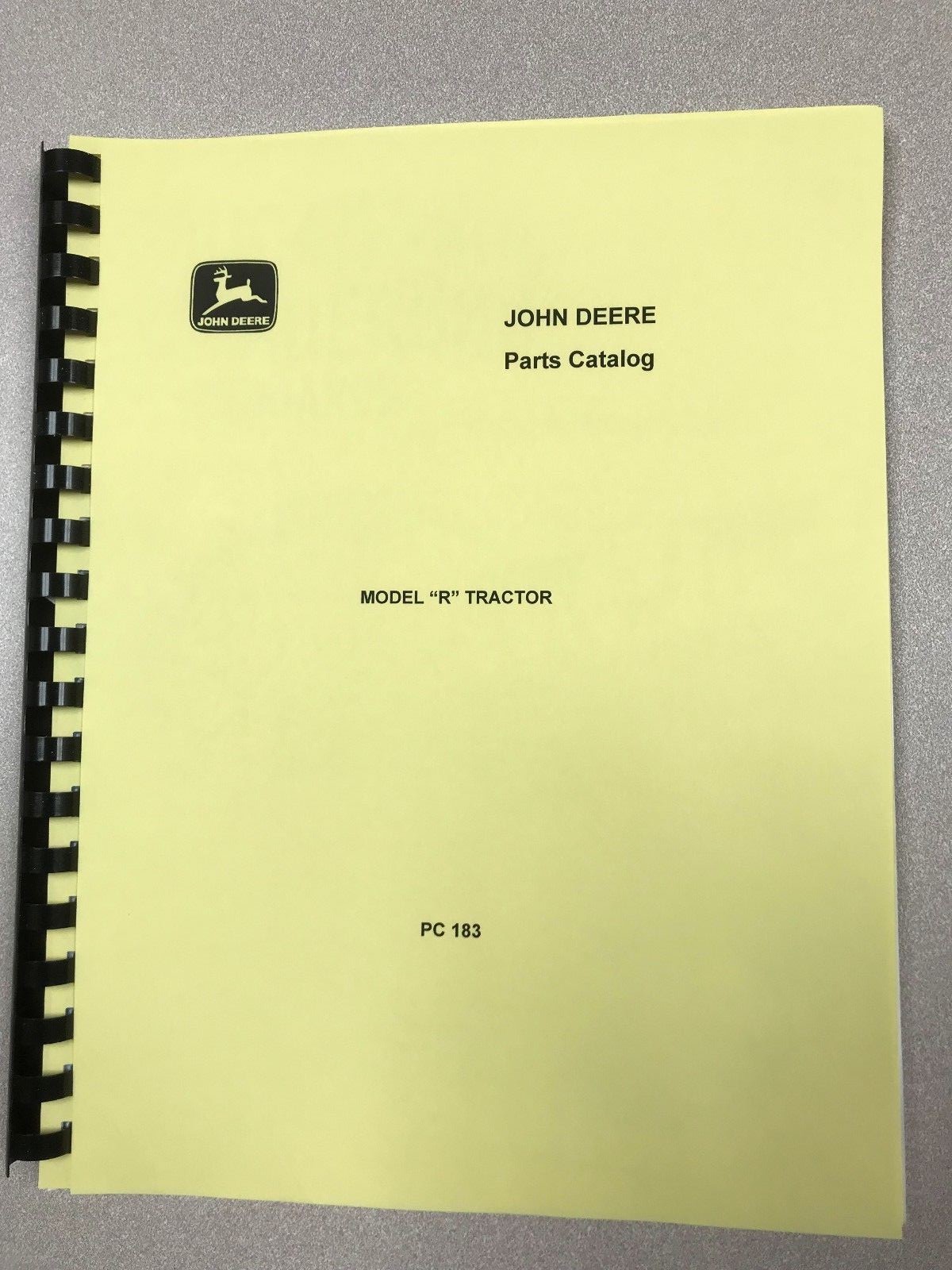 JOHN DEERE MODEL R TRACTOR PARTS MANUAL FREE SHIPPING eBay