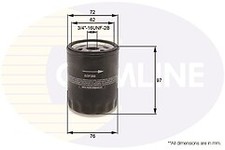 Filtro de aceite para Mazda CX-3 15->, CX-5 12->, CX-7 06->13, MPV 02->06, 6 12->,