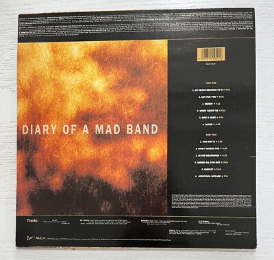 Jodeci / Diary Of A Mad Band 1993 UK Original LP Vinyl Missy
