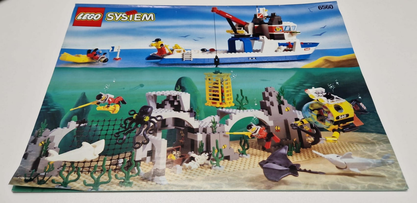 LEGO Instructions 6560 Underwater Diving Expedition Explorer / 1022