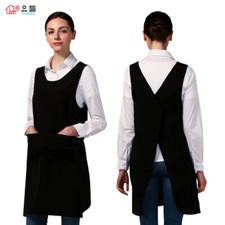 YODEL SOFT ONE-PIECE APRON / Adult Hair Salon Staff Apron / Made in Korea