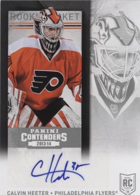 2013-14 Panini Playoff Contenders - Rookie Ticket Calvin Heeter #277 ...
