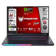 Acer Predator Helios Neo 18" AI, Ultra9, SSD 2TB, RAM 64GB, RTX5080, Win11 Pro
