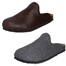 Mens Clarks Slip On Mule Slippers 'Fireside Snug'