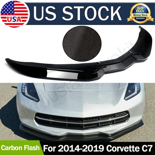 C7 Corvette Z06 Style Front Splitter Stage-2 by C7 Carbon
