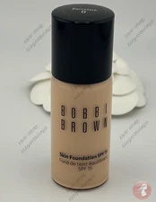 Bobbi Brown Skin Foundation SPF15 PORCELAIN 0.5oz/15ml TRAVEL SIZE New No Box
