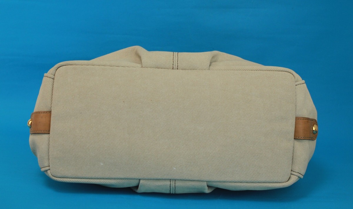 ショルダーバッグ burberry BLUE LABEL canvas shoulder bag BURBERRY BLUE LABEL Shoulder Bag Canvas Leather Horse Logo fashion