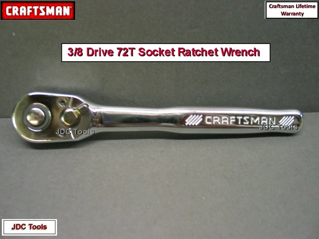 CRAFTSMAN 43795 Thumb Wheel 1/4 Drive RATCHET WRENCH, 56 OFF
