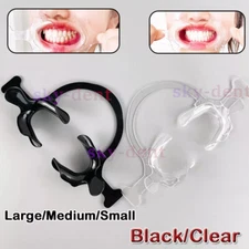 Dental Orthodontic C Type Transparent Intraoral Lip Cheek Retractor Mouth Opener