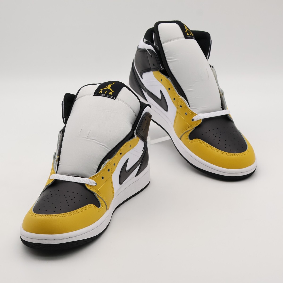 DQ8426-701 Nike Air Jordan 1 Mid Yellow Ochre (Men's) | eBay