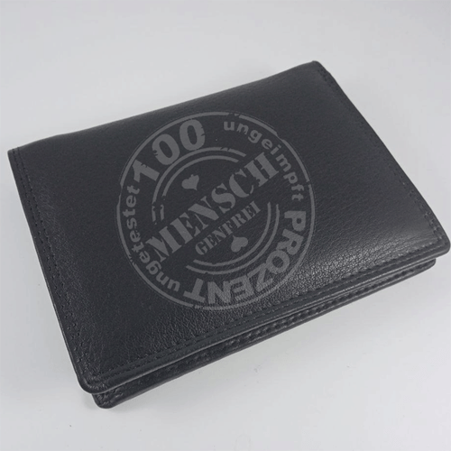 Geldbörse aus Echtleder versch. Motive wahlweise mit RFID-Schutzfach Bargeld - Picture 3 of 12