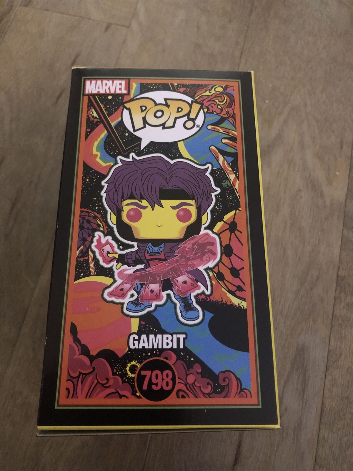  Funko Pop Marvel X-Men - Gambit Blacklight : Toys & Games