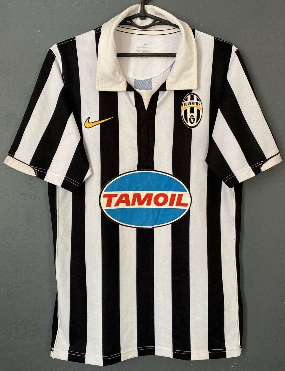 MENS NIKE FC JUVENTUS 2006/2007 HOME SOCCER FOOTBALL SHIRT JERSEY