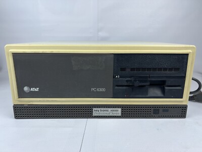 Vintage AT&T PC 6300 8MHz Olivetti Computer Personal Computer CPU 1-B ATT AT+T