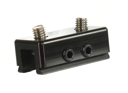 DOVE-TAIL RAIL FOR ON OFF ASA DROP FORWARD BOTTOMLINE GLOSS BLACK AMERICAN MADE