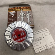 Vintage Pedometer Walk-A-Matic Made in Japan Complete In Box