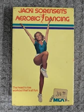 MCA Betamax Jacki Sorensen Aerobic Dancing 1982 Workout Video Beta