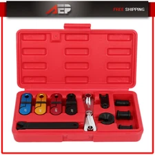 8 PCS Fuel & Transmission Line Disconnect Tool Set Decouple 1/4" 5/16" 3/8" 1/2"