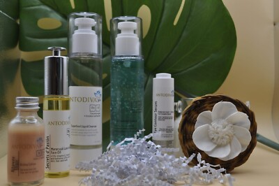 Facial skin care routine for greasy skin
