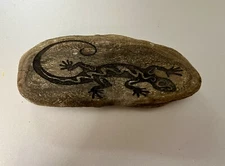 Driftwood Lizard Luck Charm Beach Combing