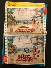 Return to Paradise Original Movie Pressbook (1953) - 16 Pages 14" x 20.5" VG