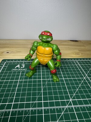 Vintage 1988 Teenage Mutant Ninja Turtles Playmates TMNT Raphael Actionfigur 4 